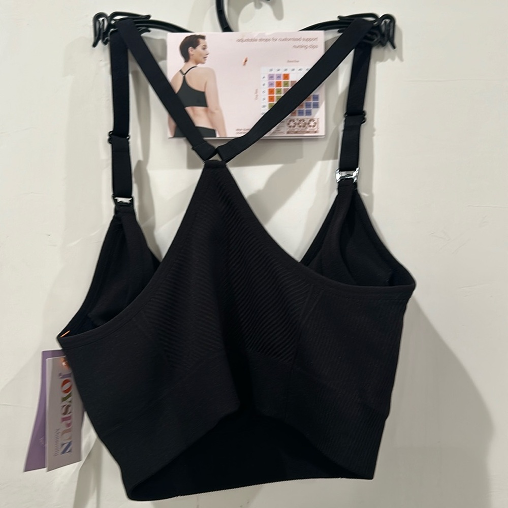 Joyspun Women's Maternity Yoga Back Sports Bra Size Small - Picture 9 of 11
